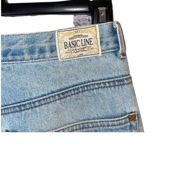 Harley Davidson Vintage Rare 100% Cotton Patch Straight Leg Jeans High Waist 32 - Picture 8 of 12